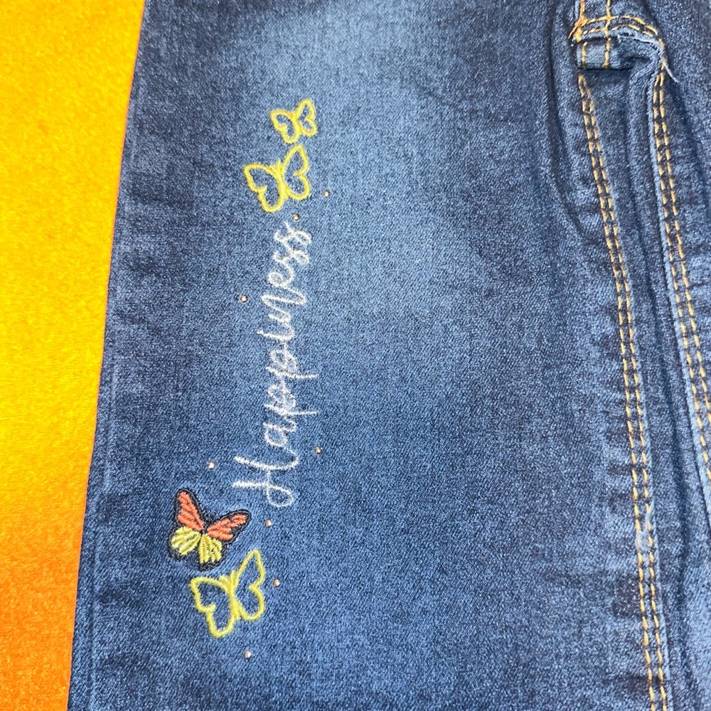 Wallflower Dark Blue Denim Jeans - Picture 6 of 8